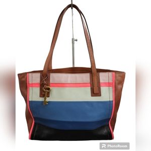 FOSSIL MULTI COLOR TOTE